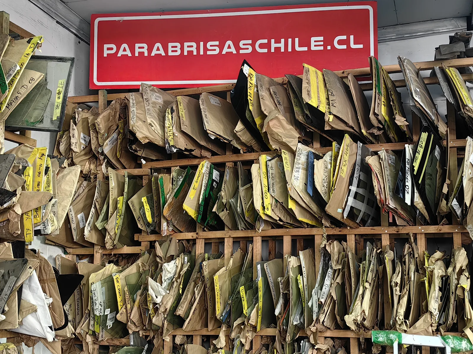 Stock de cristales